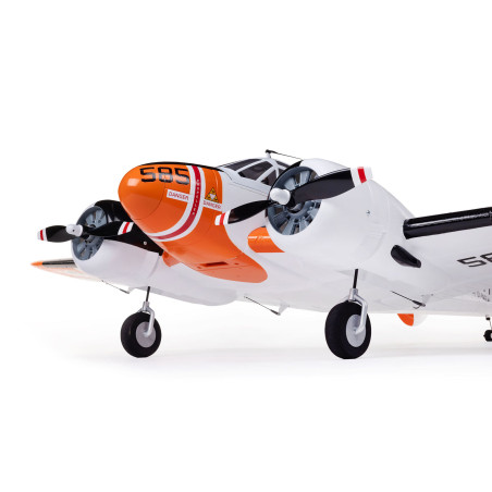 Beechcraft D18/RC-45J 1.5m BNF Basic with AS3X+ and SAFE Select E-Flite