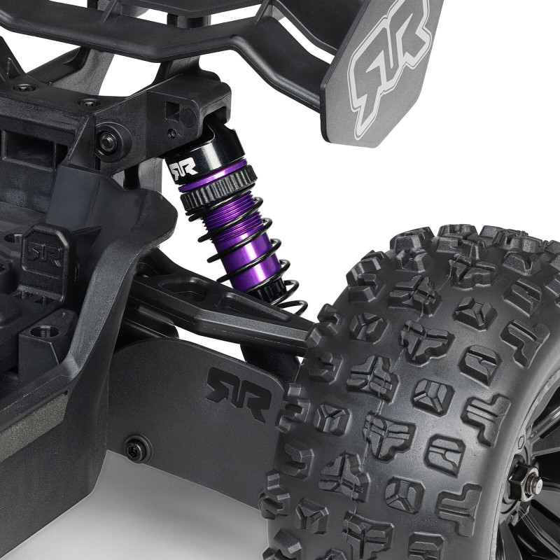 Arrma Mini Kraton 4X4 3S BLX 1/16 - Monster Truck RC Brushless - Rose (Pack Complet avec Batterie et Chargeur) ARA2508ST2