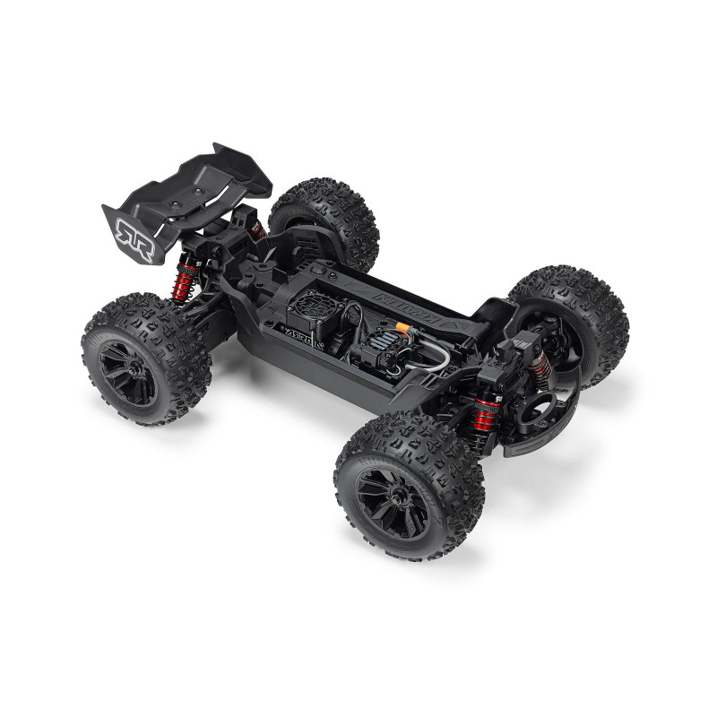 Arrma Mini Kraton 4X4 3S DSC 1/16 - Monster Truck RC Brushless - Rouge et noir ARA2508T1