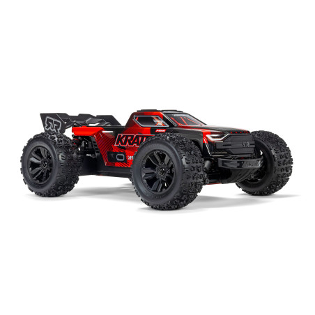 Arrma Mini Kraton 4X4 3S DSC 1/16 - Monster Truck RC Brushless - Rouge et noir ARA2508T1