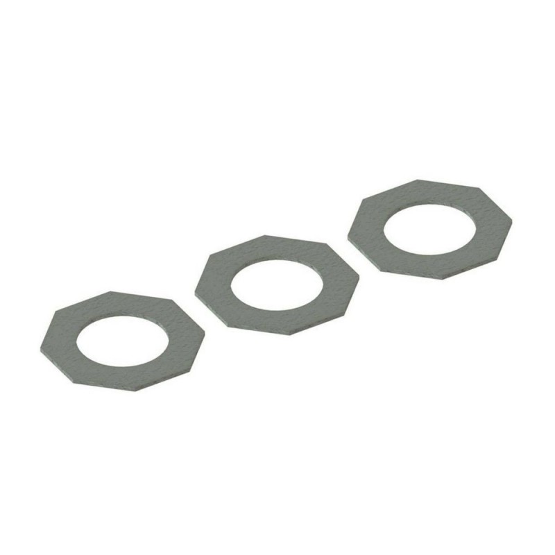 Piezas de repuesto para coches RC - ARRMA AR310790 Slipper Pad (3) 4x4 - FLASH RC