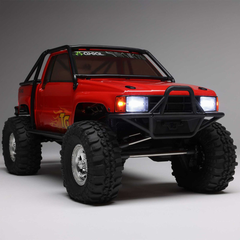 AXIAL SCX24 Chevrolet C10 1967 4WD 1/24 - Micro Crawler RTR (Pack Complet) - Rouge - AXI-2062T2