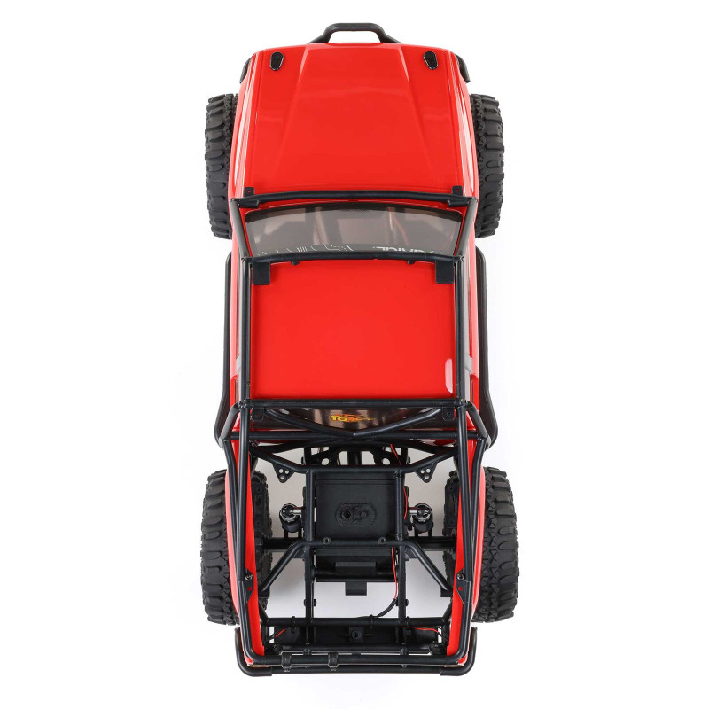 AXIAL SCX24 Chevrolet C10 1967 4WD 1/24 - Micro Crawler RTR (Pack Complet) - Rouge - AXI-2062T2