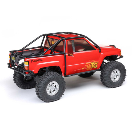 AXIAL SCX24 Chevrolet C10 1967 4WD 1/24 - Micro Crawler RTR (Pack Complet) - Rouge - AXI-2062T2