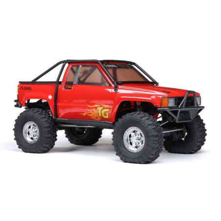 AXIAL SCX24 Chevrolet C10 1967 4WD 1/24 - Micro Crawler RTR (Pack Complet) - Rouge - AXI-2062T2