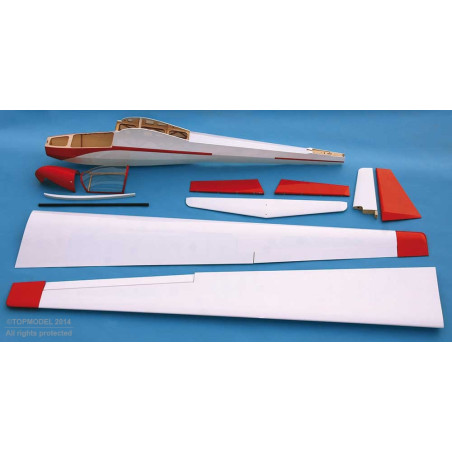 PLANEUR ECOTOP Ka8-b 5,00m ARF  - FLASHRC