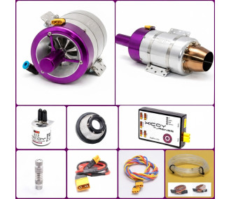 Turbine XICOY X52 Light Turbojet (25-52N) - FLASHRC