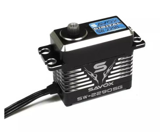 Servo numérique étanche Savox SW-2290SG (81g, 50kg.cm, 0.13s/60°)