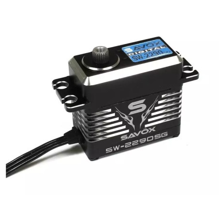 Servo numérique étanche Savox SW-2290SG (81g, 50kg.cm, 0.13s/60°)