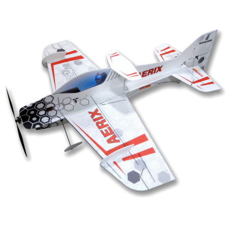 Avion Hacker model AERIX F3P AB rouge ARF env.0.84m