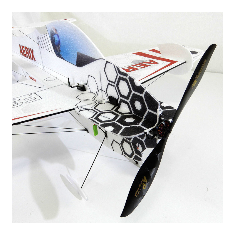 Avion Hacker model AERIX F3P AB Bleu ARF env.0.84m