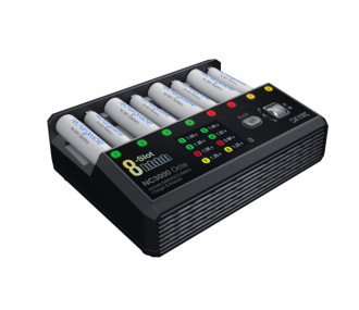 Chargeur et analyseur de piles NC3000 Octa AA/AAA NiMH/NiCD SkyRc 2