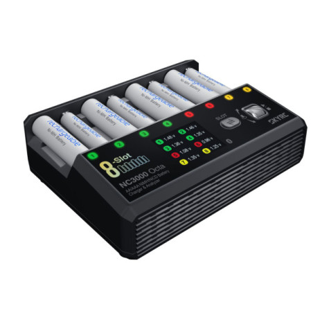 Chargeur et analyseur de piles NC3000 Octa AA/AAA NiMH/NiCD SkyRc