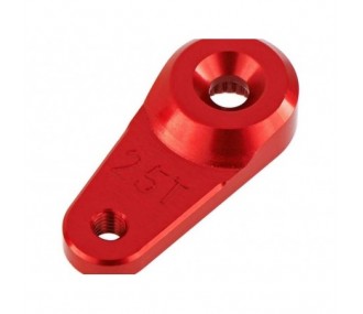 Ricambi per auto RC - ARRMA AR340102 Servo Horn Metal 25T Aluminum Red - FLASH RC