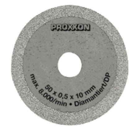 Lame de scie circulaire 50 x 0,5 x 10 mm, denture diamant