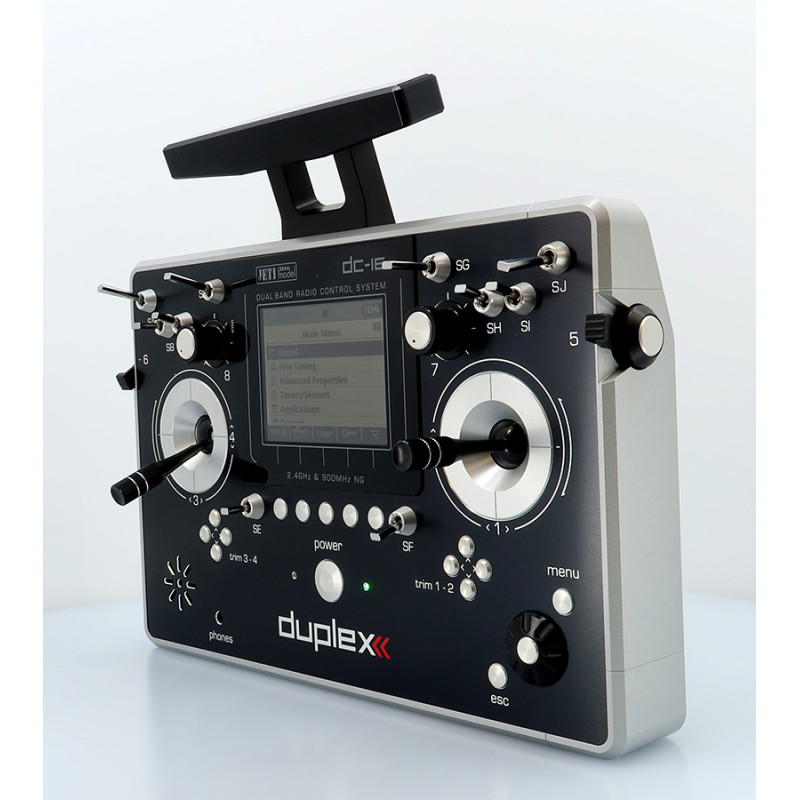 Radiocomandi - Jeti DC-16 G2 Silver Multimode 2.4Ghz - FLASH RC