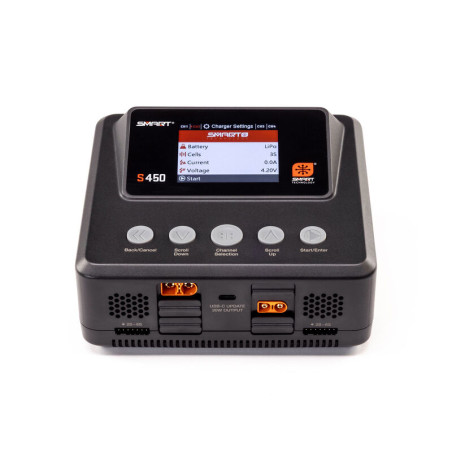 Chargeur S450 G2 AC/DC Smart Charger 4x50W Spektrum