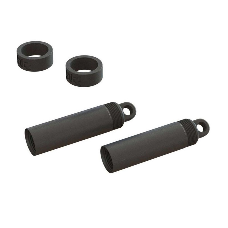 RC Car Parts - ARRMA AR330449 Shock Body/Spring Spacer Set 2 Front 4x4 - FLASH RC
