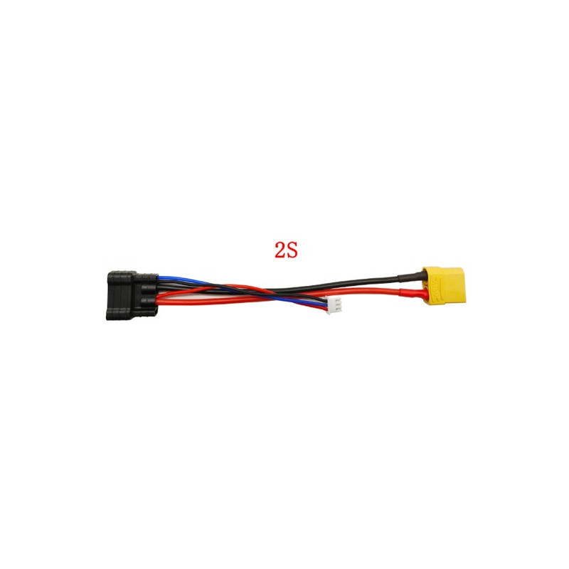 Adattatore lungo Traxxas (TRX) a XT60 maschio 2S - FLASHRC