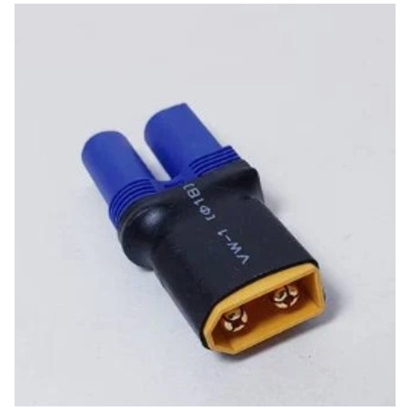 Adattatore corto EC5 femmina a XT60 maschio - FLASHRC