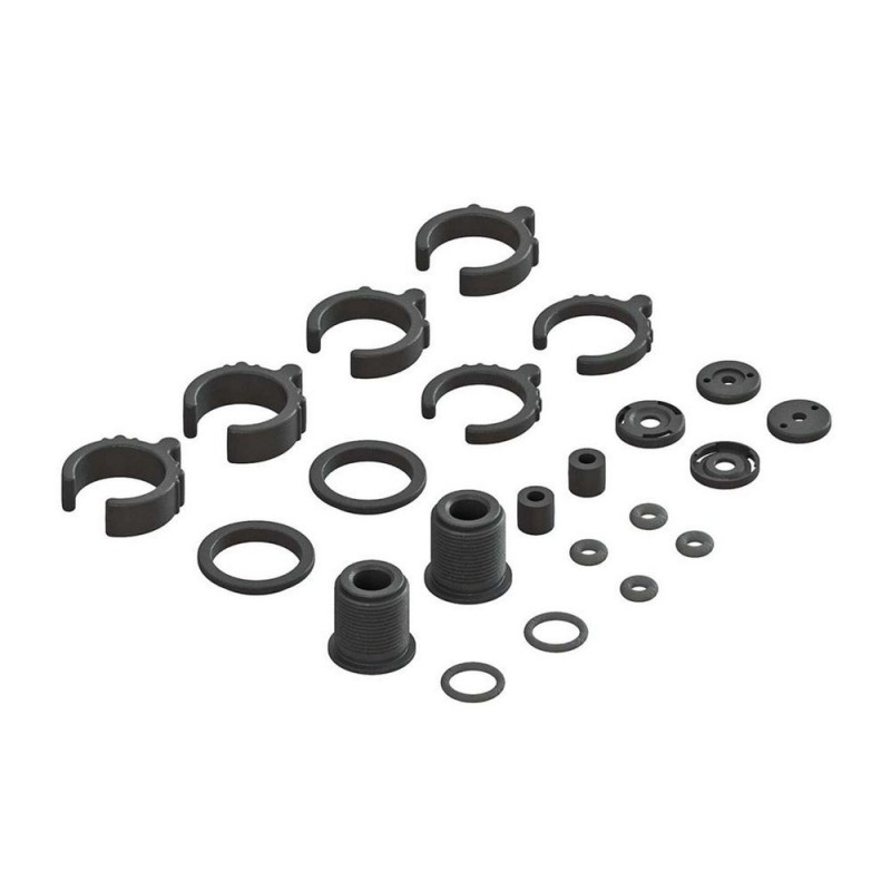 Ersatzteile RC-Cars - ARRMA AR330451 Composite Shock Parts/O-Ring Set (2) - FLASH RC