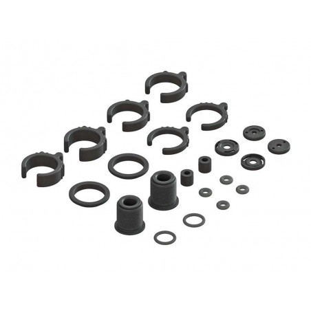 Ersatzteile RC-Cars - ARRMA AR330451 Composite Shock Parts/O-Ring Set (2) - FLASH RC