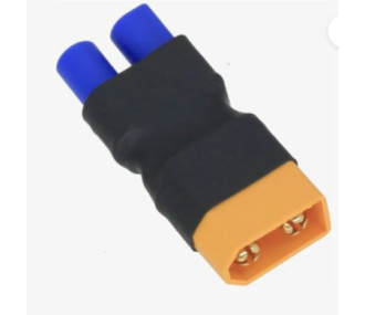 Kurzer Adapter EC3 Buchse auf XT60 Stecker - FLASHRC