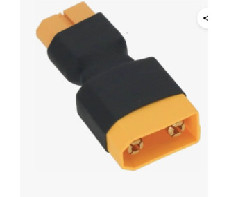 Adaptateur court XT60 femelle vers XT90 male