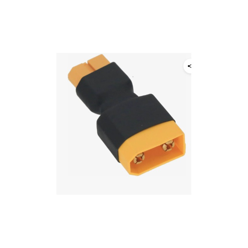 Kurzer Adapter XT60 Buchse auf XT90 Stecker