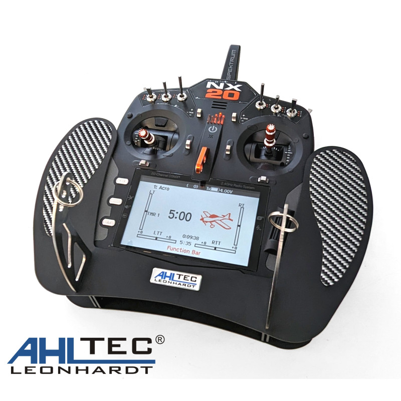 Pupitre AHLtec Black pour Spektrum NX20 : Confort & Précision chez FlashRC