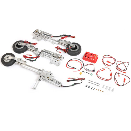 Retractable landing gear for Hawk/T-45 140-160N with Hangar 9 control box