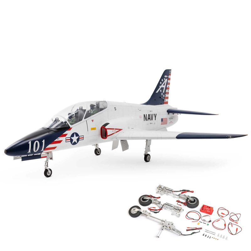 PACK: HANGAR 9 HAWK/T-45 140-160N ARF + tren retráctil