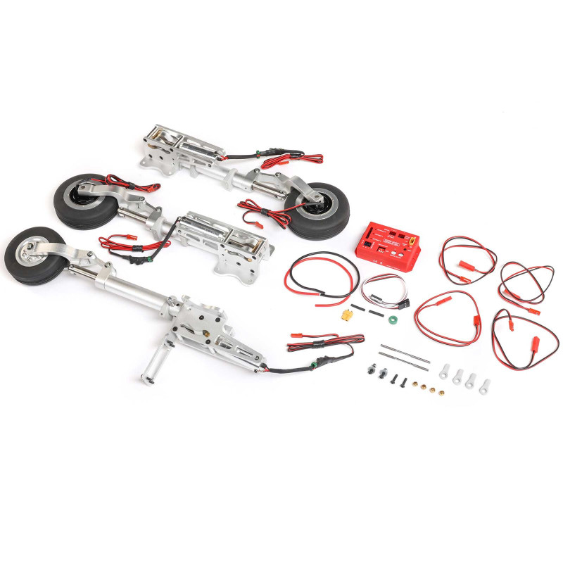 PACK: HANGAR 9 HAWK/T-45 140-160N ARF + retractable landing gear