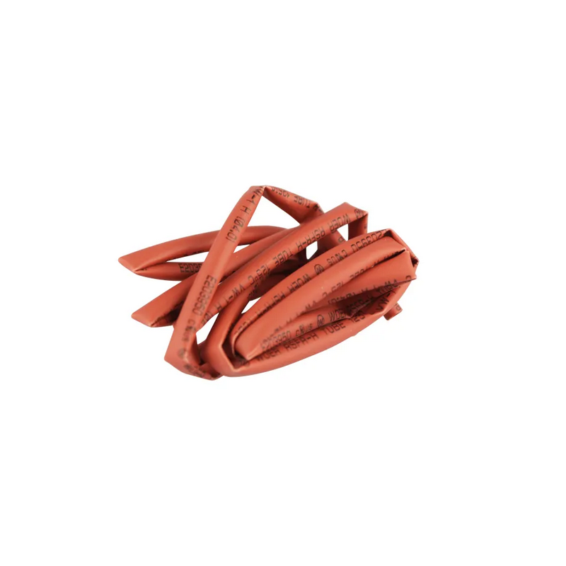 Guaina termorestringente Ø1mm x 1m rossa - FLASHRC
