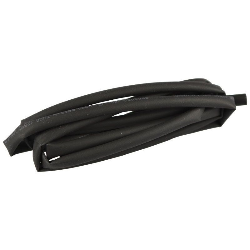 Gaine thermorétractable 3mm x 1m en noir