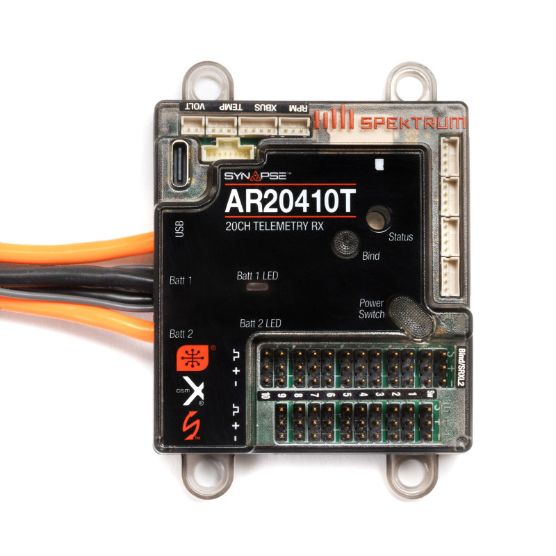 Ricevitore PowerSafe AR20410T a 20 canali con Synapse AS3X+ - FLASHRC