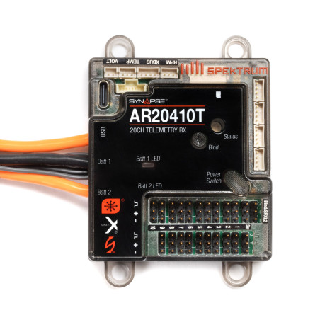 AR20410T 20-Kanal PowerSafe Empfänger mit Synapse AS3X+ - FLASHRC