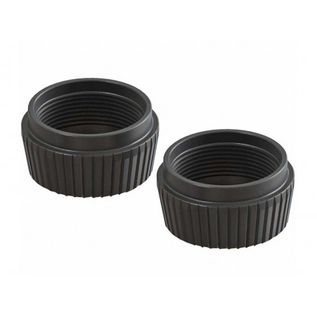 ARRMA AR330513 Shock Cap Lower Aluminum Black 6S (2) - FLASH RC