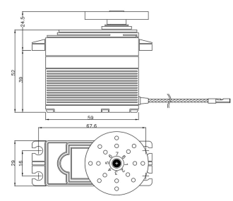 Servo Multiplex Rhino Pro SHV Digi 4 - 65154 - FLASHRC 2