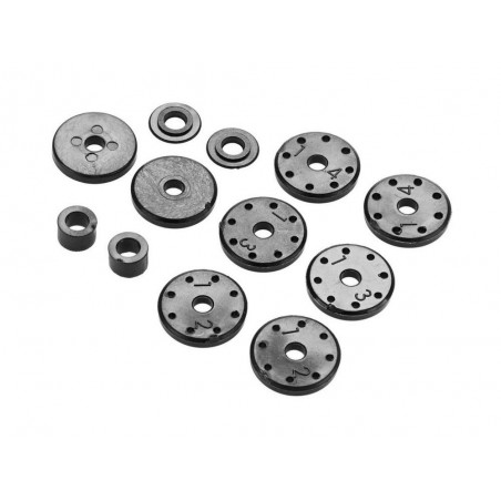Piezas de repuesto para coches RC - ARRMA AR330339 Juego de pistones de amortiguador Nero (2) - FLASH RC