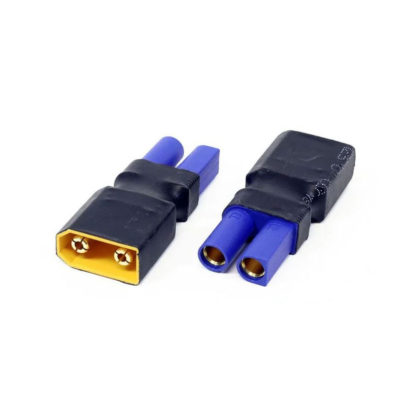 Adaptateur court EC5 femelle vers XT90 male - FLASHRC