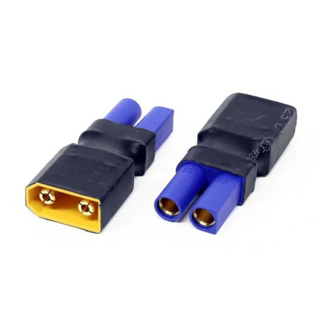 Adattatore corto da EC5 femmina a XT90 maschio - FLASHRC
