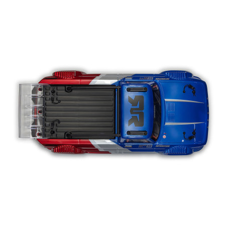 1/8 INFRAZIONE 223S DSC 4X4 RTR Brushless All-Road Street Bash Truck, Blu/Rosso