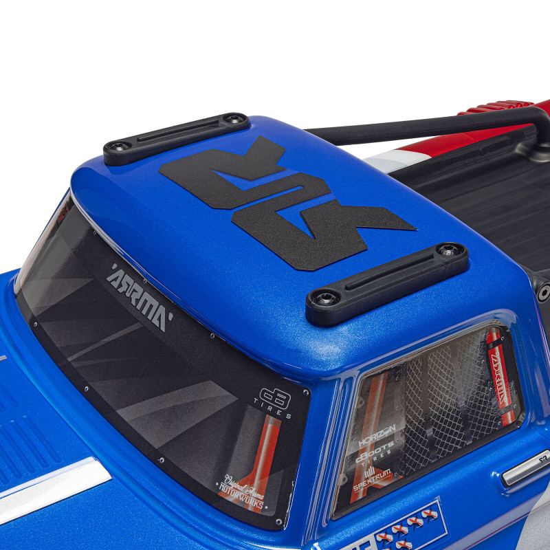 1/8 INFRAZIONE 223S DSC 4X4 RTR Brushless All-Road Street Bash Truck, Blu/Rosso