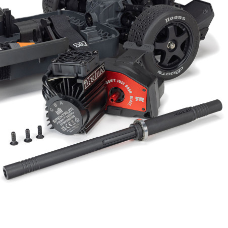 1/8 INFRAZIONE 223S DSC 4X4 RTR Brushless All-Road Street Bash Truck, Blu/Rosso