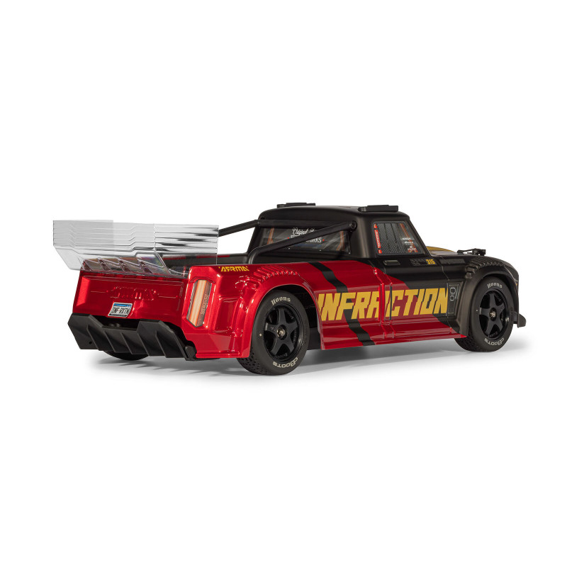 1/8 INFRACTION 223S DSC 4X4 RTR Brushless All-Road Street Bash Truck,Black/Red