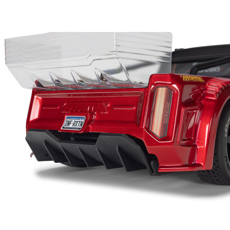 1/8 INFRACTION 223S DSC 4X4 RTR Brushless All-Road Street Bash Truck, Black/Red 2/24 En stock  1/8 INFRACTION 223S DSC 4X4 RTR Brushless All-Road Street Bash Truck, Black/Red