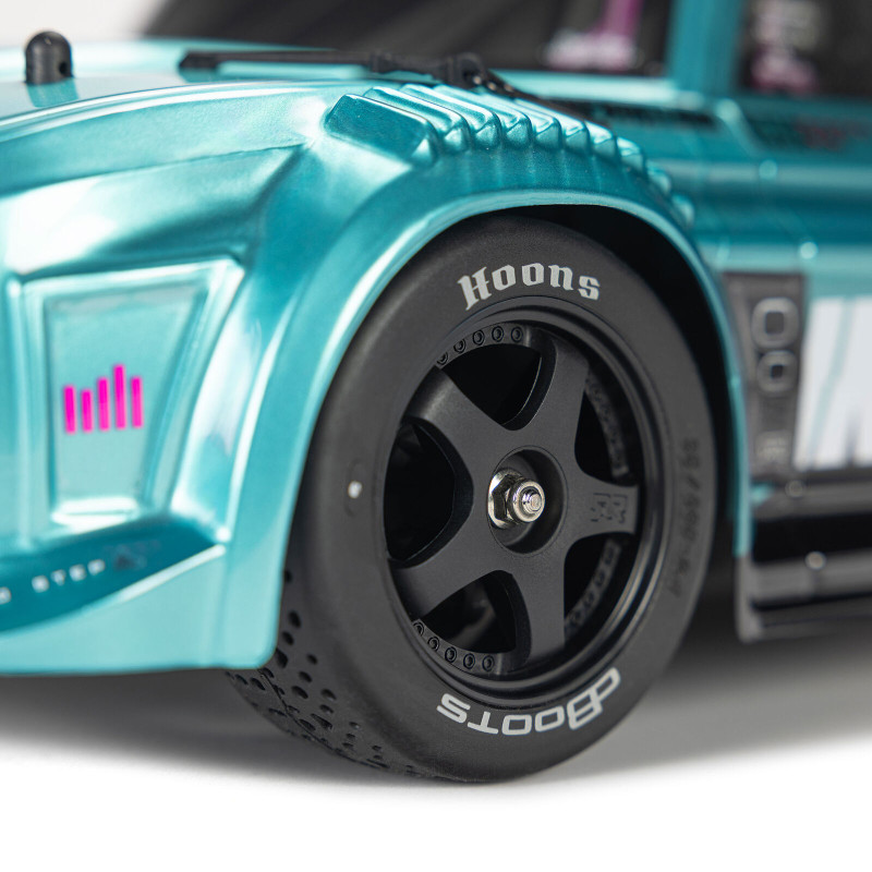 1/8 INFRACTION 223S DSC 4X4 RTR Brushless All-Road Street Bash Truck, Türkis/Pink