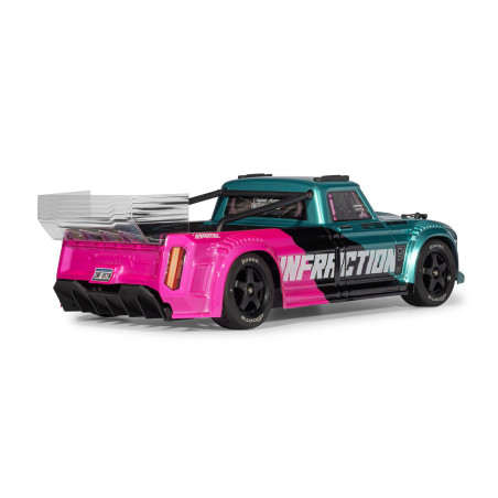 1/8 INFRACTION 223S DSC 4X4 RTR Brushless All-Road Street Bash Truck, Türkis/Pink