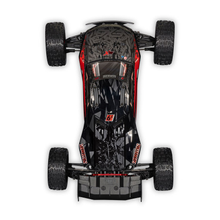 1/7 TALION 6S EXB 4X4 RTR Camión de velocidad sin escobillas, negro